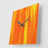 Abstracte Sinaasappel de Slagen van de Borstel van Vierkante Klok (Hoek)