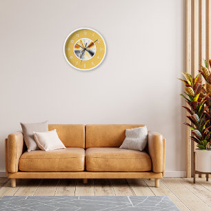 Abstracte Sinaasappel gradiënt fractal Kunst