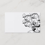 Abstracte Sjabloon kaart - Gepersonaliseerd Visitekaartje (Achterkant)