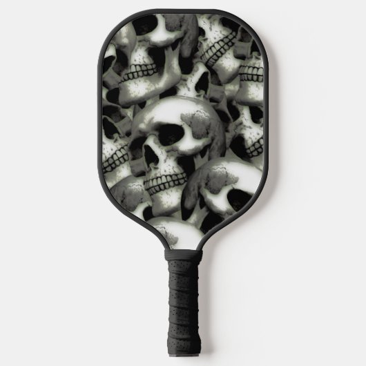 Abstracte Skulls Pattered Pickleball Paddle (Voorkant)