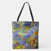Abstracte Sky Art Tote Bag (Voorkant)