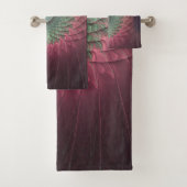 Abstracte slak Kleurrijke Moderne Fractal Art Bad Handdoek (Insitu)