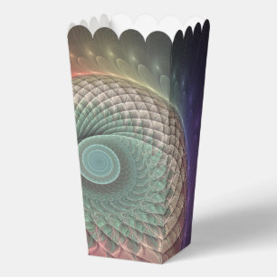 Abstracte slak Kleurrijke Moderne Fractal Art Bedankdoosjes