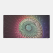Abstracte slak Kleurrijke Moderne Fractal Art Bureaumat (Voorkant)