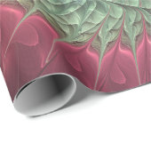 Abstracte slak Kleurrijke Moderne Fractal Art Cadeaupapier (Rol Hoek)