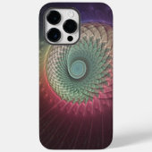 Abstracte slak Kleurrijke Moderne Fractal Art Case-Mate iPhone Case (Achterkant)