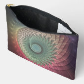 Abstracte slak Kleurrijke Moderne Fractal Art Etui (Open)