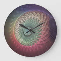 Abstracte slak Kleurrijke Moderne Fractal Art