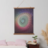 Abstracte slak Kleurrijke Moderne Fractal Art Hangend Wandkleed (Slaapkamer)