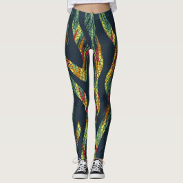 Abstracte Slang Leggings