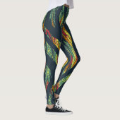 Abstracte Slang Leggings (Rechts)