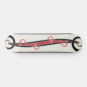 Abstracte Slangachtige Stroom Persoonlijk Skateboard (Horizontaal)