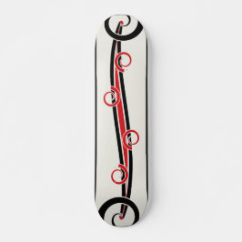 Abstracte Slangachtige Stroom Persoonlijk Skateboard
