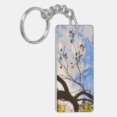 Abstracte Sleutelhanger voor herfsttakken (Voorkant Links)