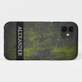 Abstracte slijptextuur Case-Mate iPhone case (Achterkant (horizontaal))