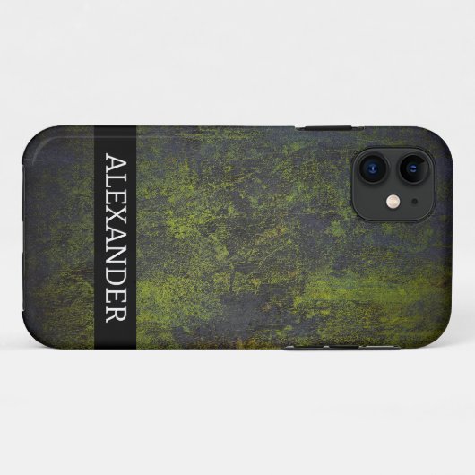 Abstracte slijptextuur Case-Mate iPhone case (Achterkant (horizontaal))