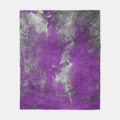 Abstracte slijptextuur fleece deken (Voorkant)