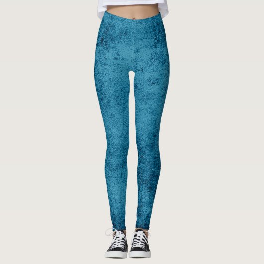 Abstracte slijptextuur leggings (Voorkant)