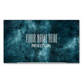 Abstracte slijptextuur magnetisch visitekaartje (Voorkant)