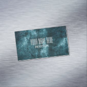 Abstracte slijptextuur magnetisch visitekaartje (Voorbeeld)