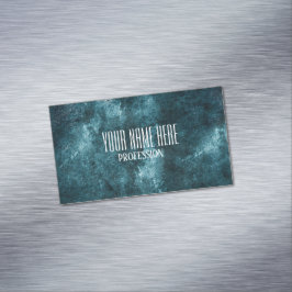 Abstracte slijptextuur magnetisch visitekaartje
