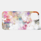 Abstracte slijptextuur met waterverf verf 2 Case-Mate iPhone case (Achterkant (horizontaal))