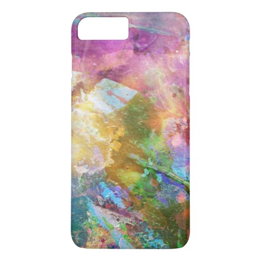 Abstracte slijptextuur met waterverf verf 3 Case-Mate iPhone case (Achterkant)