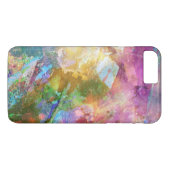 Abstracte slijptextuur met waterverf verf 3 Case-Mate iPhone case (Achterkant (Horizontaal))
