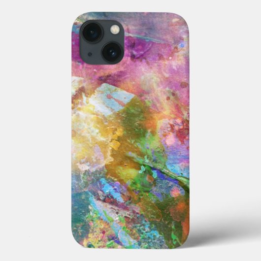 Abstracte slijptextuur met waterverf verf 3 Case-Mate iPhone case (Achterkant)