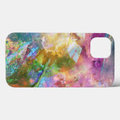 Abstracte slijptextuur met waterverf verf 3 Case-Mate iPhone case (Achterkant (horizontaal))