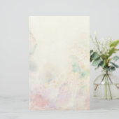 Abstracte slijptextuur met waterverf verf briefpapier (Staand voorkant)