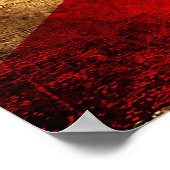 Abstracte slijptextuur poster (Hoek)