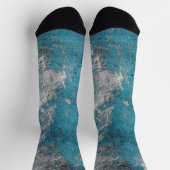 Abstracte slijptextuur sokken (Top)