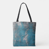 Abstracte slijptextuur tote bag (Achterkant)