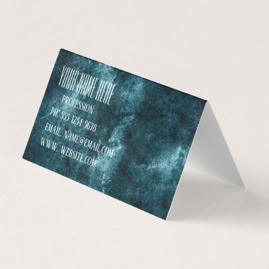 Abstracte slijptextuur visitekaartje (Achterkant)