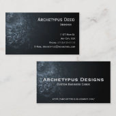 Abstracte Snake Skin Visitekaartje (Voorkant / Achterkant)