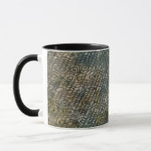 Abstracte Snakeskin Art Mok Cup (Links)