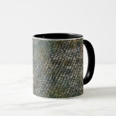 Abstracte Snakeskin Art Mok Cup (Voorkant rechts)