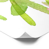 Abstracte Snapdragons Poster (Hoek)