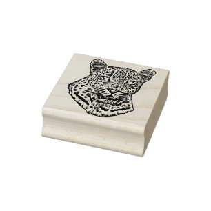 Abstracte sneeuwpop Oorspronkelijke oerwoud Rubberstempel