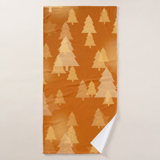 Abstracte sneeuwvlokken. 2d illustratie. Kerstmis Badhanddoek (Badhanddoek)