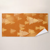 Abstracte sneeuwvlokken. 2d illustratie. Kerstmis Badhanddoek (Badhanddoek)