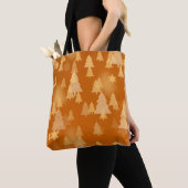 Abstracte sneeuwvlokken. 2d illustratie. Kerstmis Tote Bag (Dichtbij)