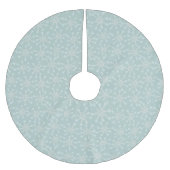 Abstracte sneeuwvlokken kerstboom rok (Voorkant)