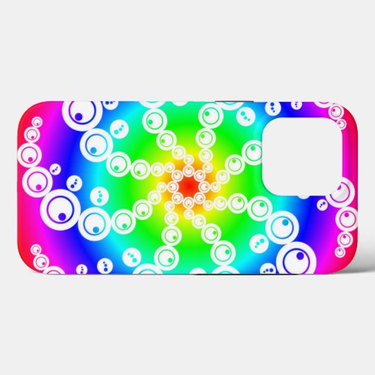 Abstracte snijcirkel Case-Mate iPhone case (Achterkant (horizontaal))