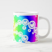 Abstracte snijcirkel grote koffiekop (Rechts)