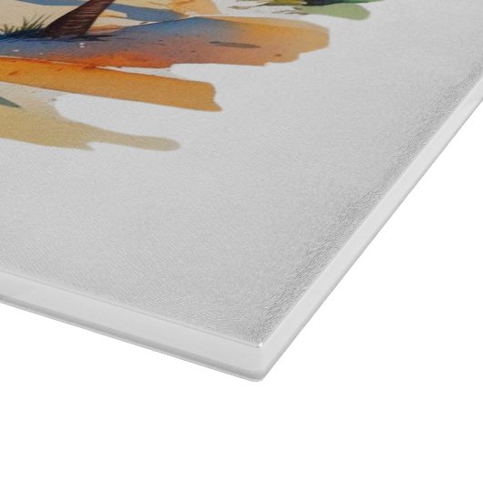 Abstracte snijplank (Hoek)