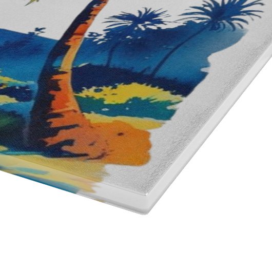 Abstracte snijplank (Hoek)