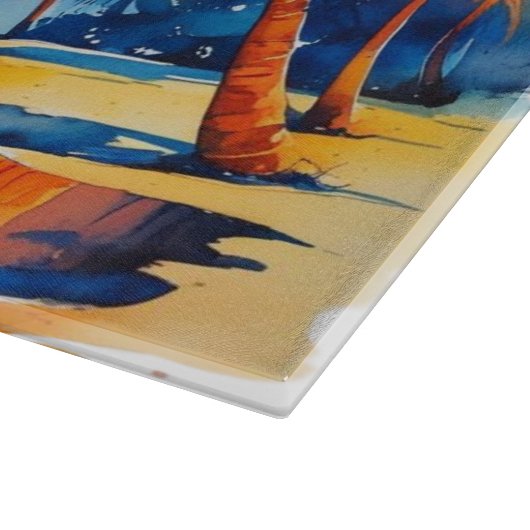 Abstracte snijplank (Hoek)