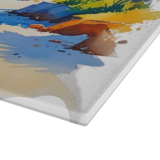 Abstracte snijplank (Hoek)